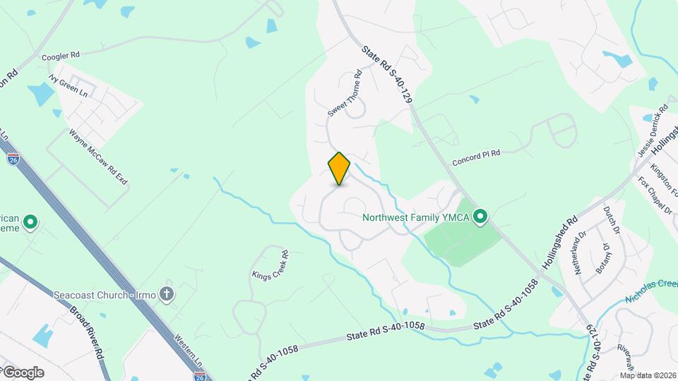 62 Sweet Thorne Cir Map and Location Details