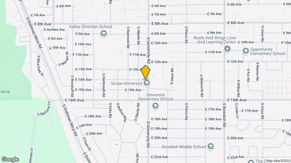 10620 E 14th Ave Mapa y Detalles de la Ubicación