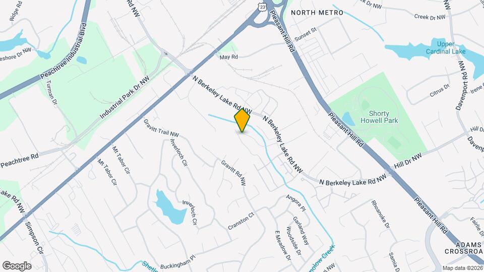 4012 Howell Park Rd Map and Location Details