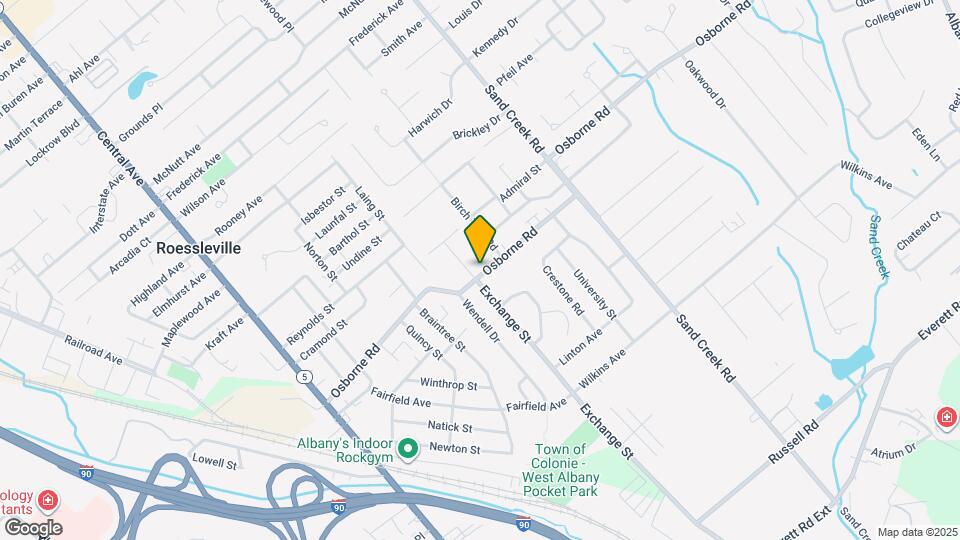 83 Osborne Rd Map and Location Details