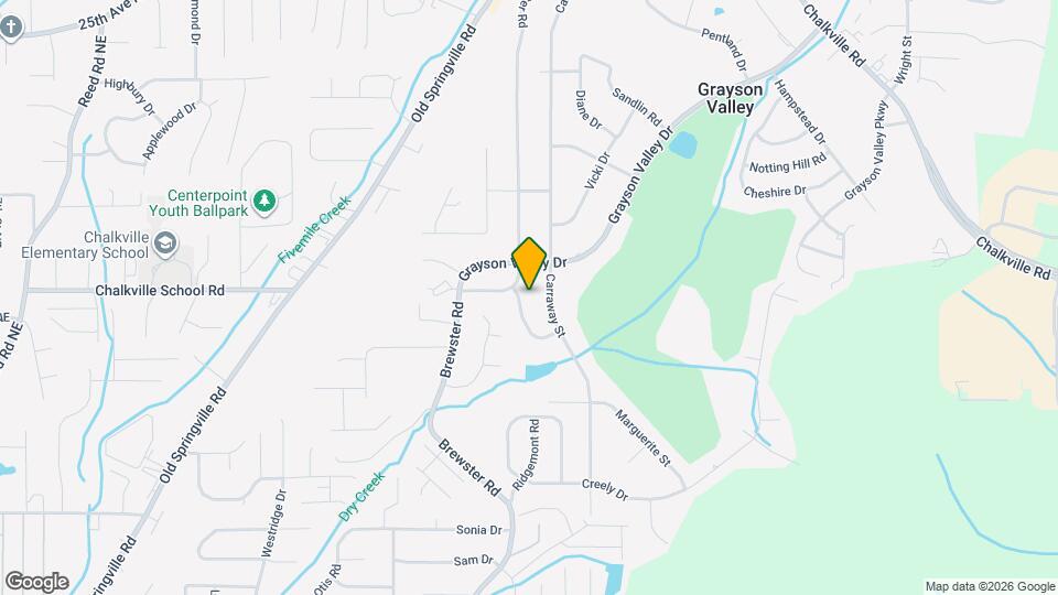 2031 Carraway Ln Map and Location Details