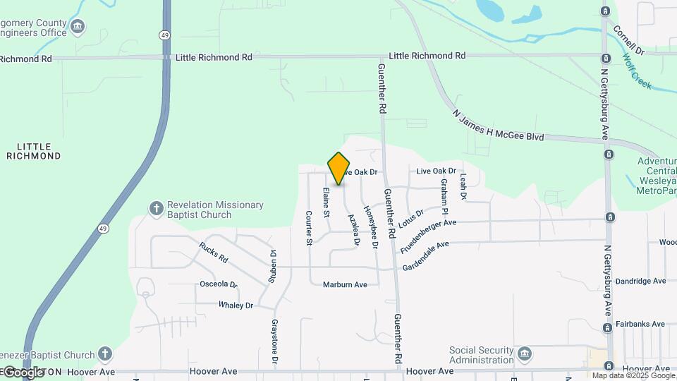 1591 Azalea Dr Map and Location Details