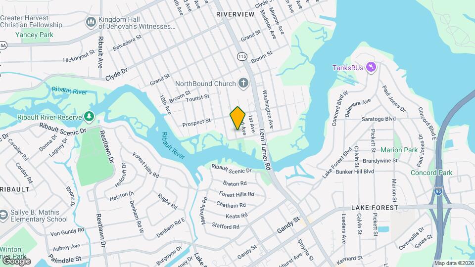 8617 3rd Ave Map and Location Details