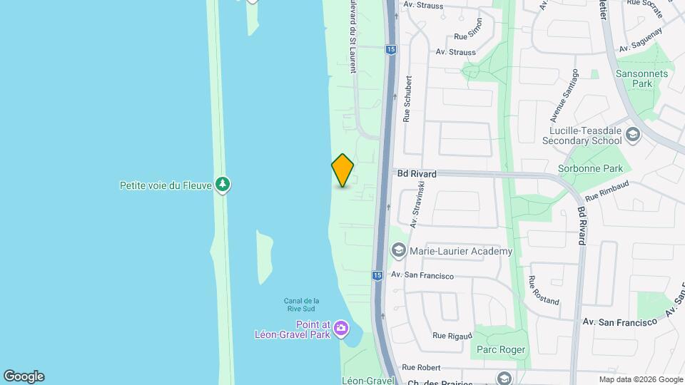 8500 Saint-Charles Map and Location Details