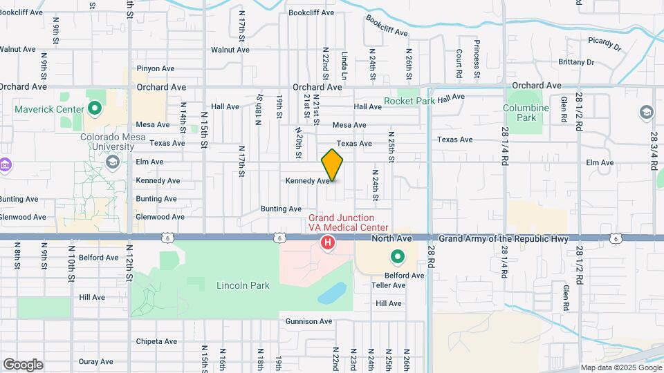 1353 N 22nd St Map and Location Details