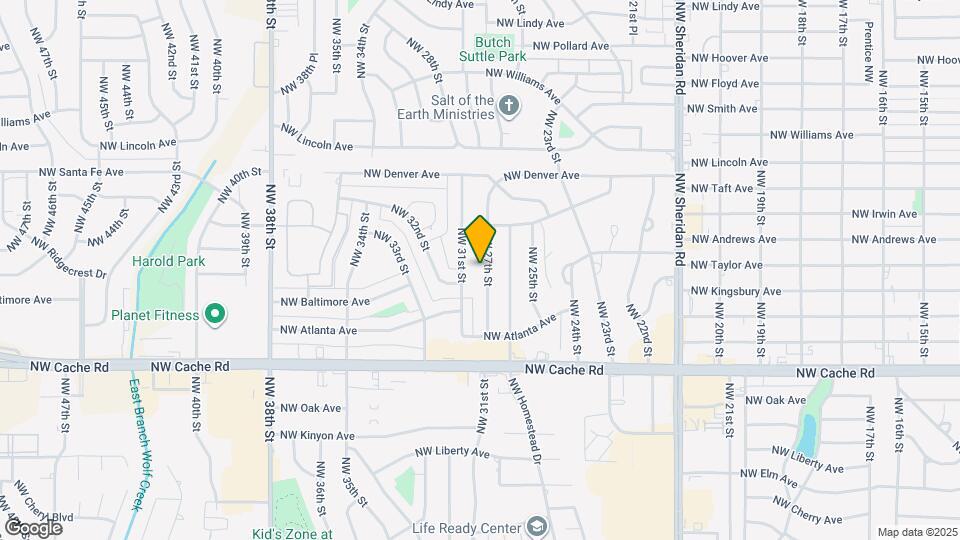 1626 NW 27th St Map and Location Details