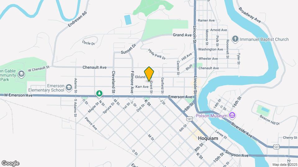 455 Karr Ave Map and Location Details