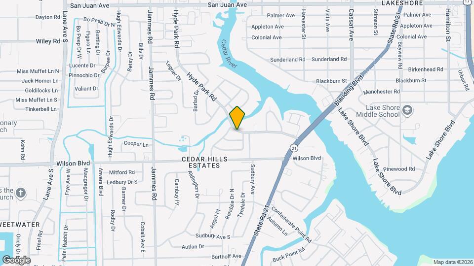 2528 Hyde Park Rd Map and Location Details