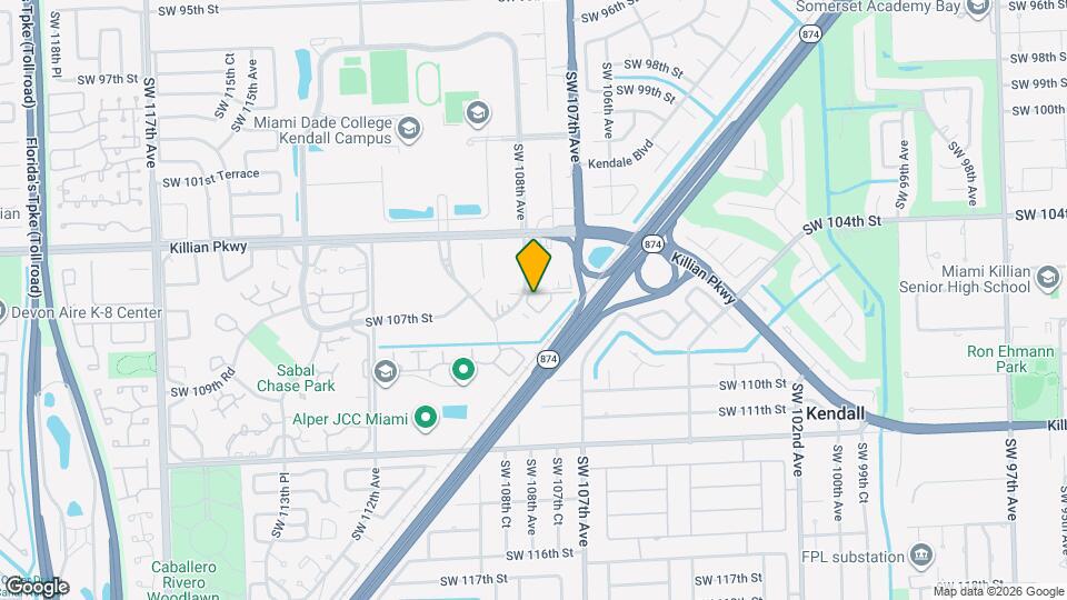 The Prado Condominiums Map and Location Details