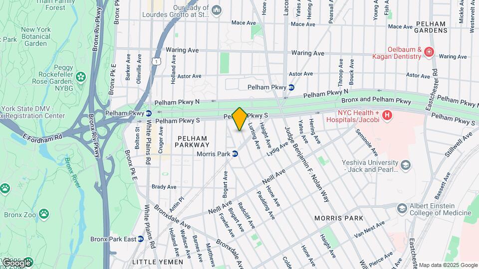 2169 Hone Ave Mapa y Detalles de la Ubicación