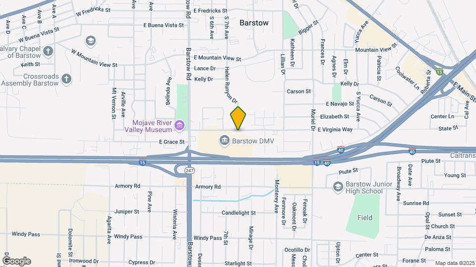628 E Virginia Way Mapa y Detalles de la Ubicación