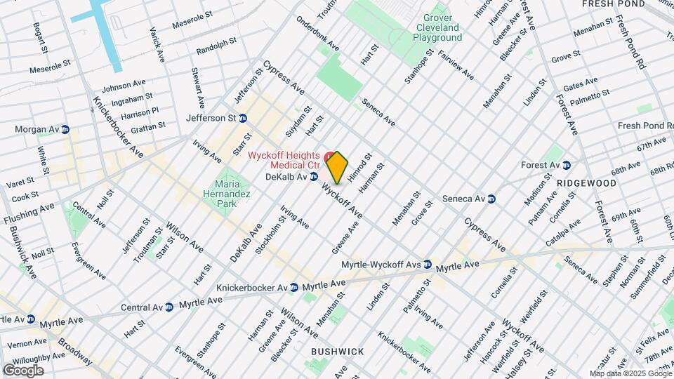 177 Wyckoff Ave Map and Location Details