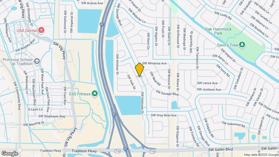 2341 SW Halissee St Map and Location Details