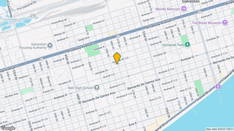 3802 Ursuline St Map and Location Details