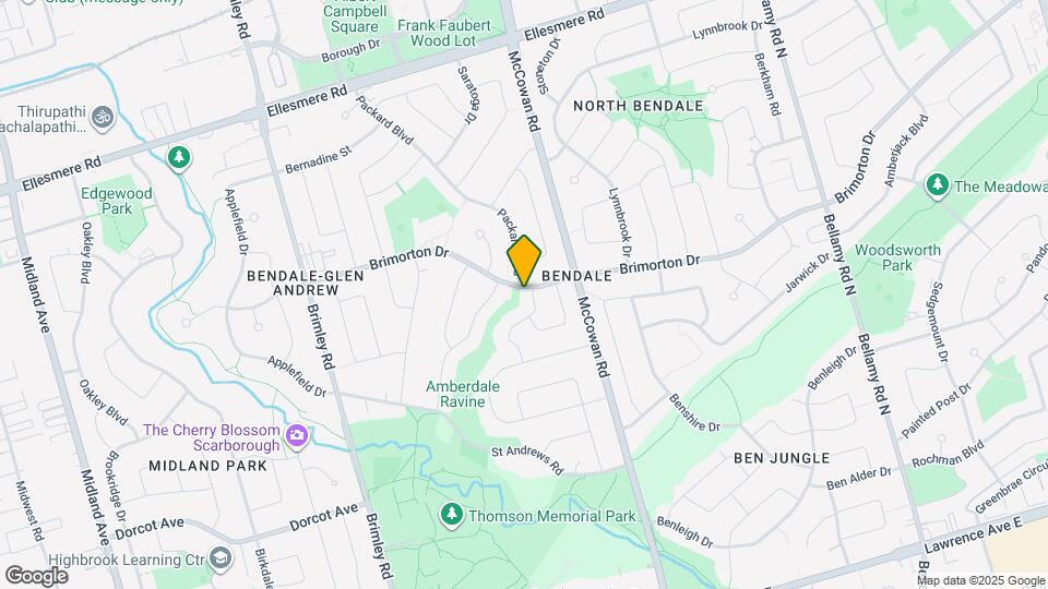 105 Brimorton Dr Map and Location Details