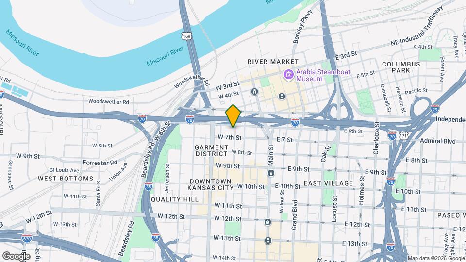 612 Central St, Unit 306 Map and Location Details