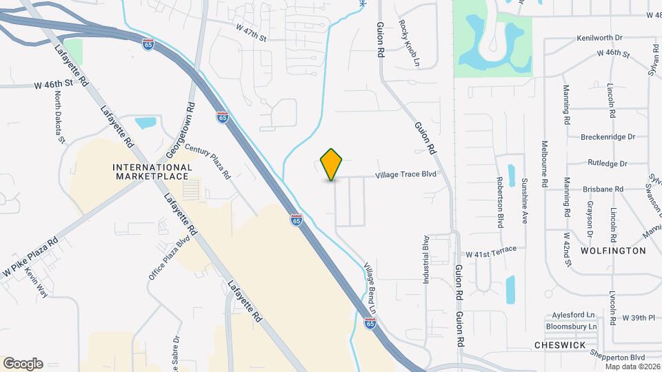 4320 Village Bend Ln Map and Location Details