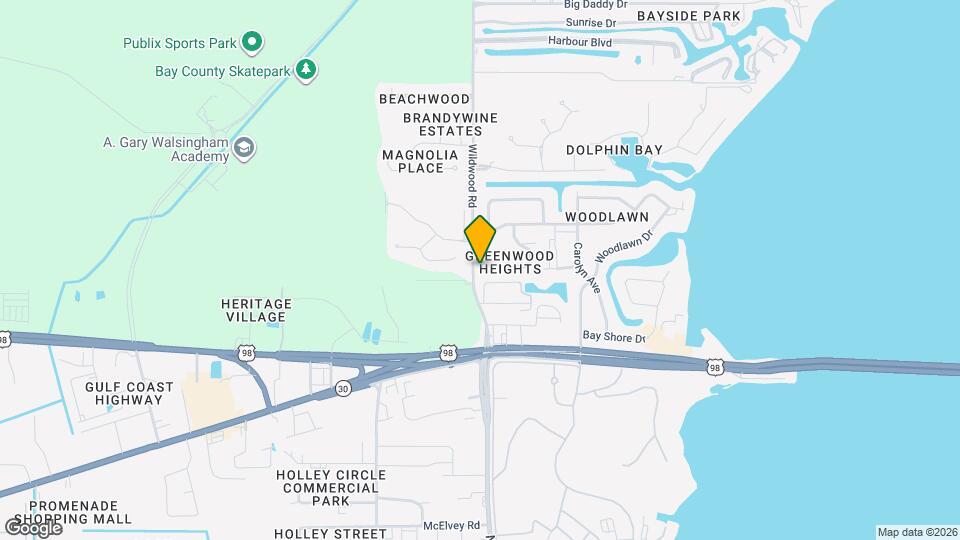 350 Greenwood Cir Mapa y Detalles de la Ubicación
