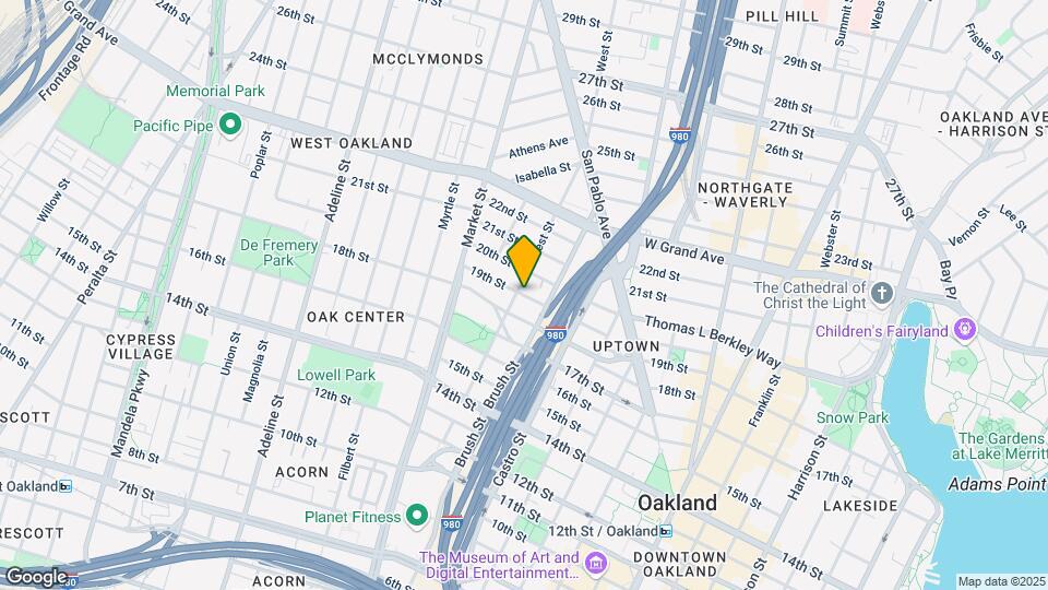 776 19th St Map and Location Details