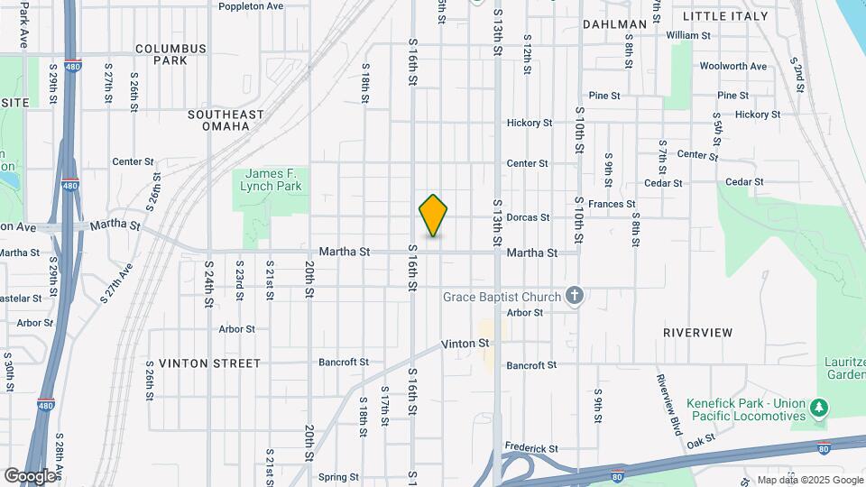 2230 S 15th St Map and Location Details