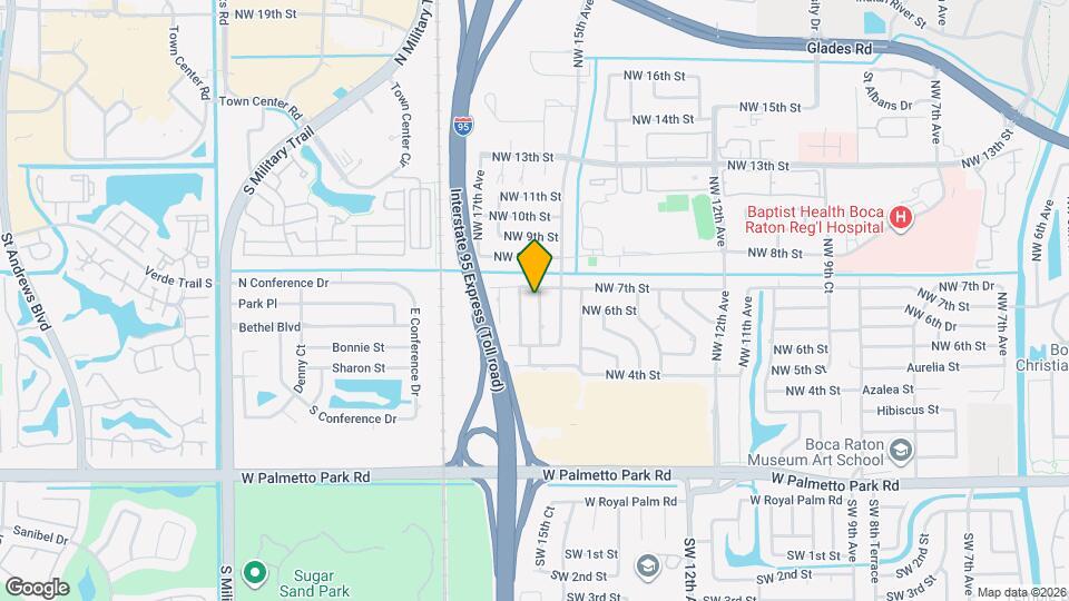 669 NW 15th Ct Map and Location Details