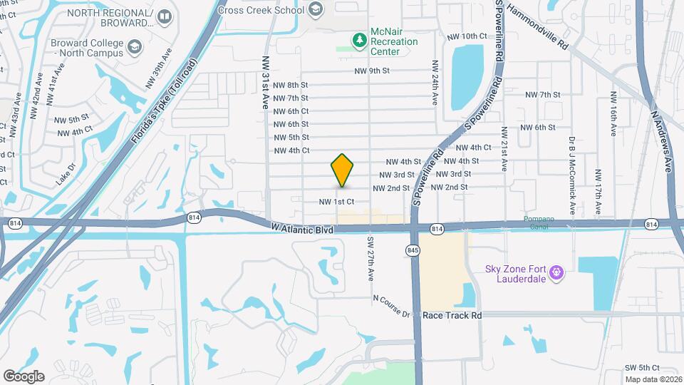 2740 NW 2nd St Map and Location Details