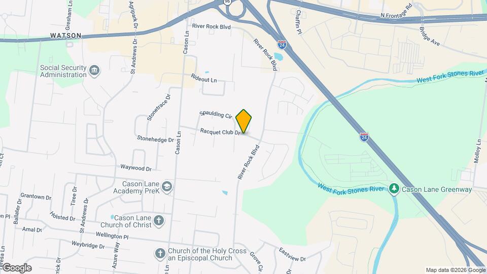 2409 Racquet Club Dr Map and Location Details