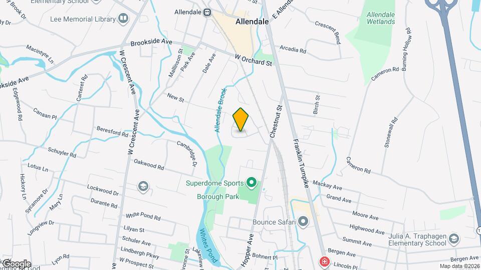 1705 Whitney Ln Map and Location Details