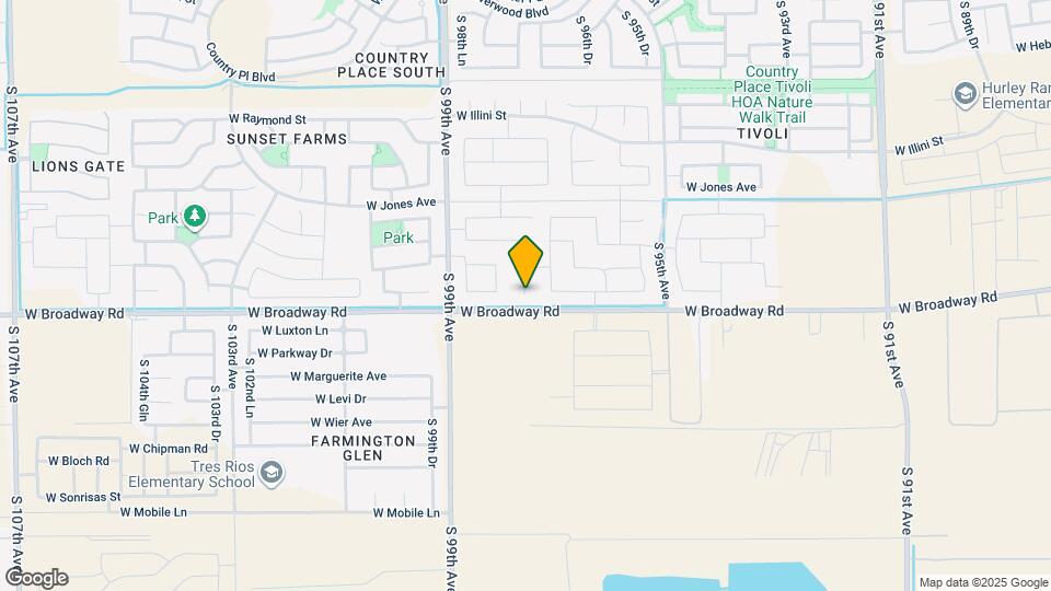 4527 S 97th Dr Mapa y Detalles de la Ubicación