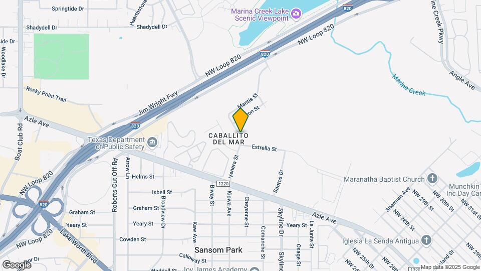 3920 Orcas St Map and Location Details