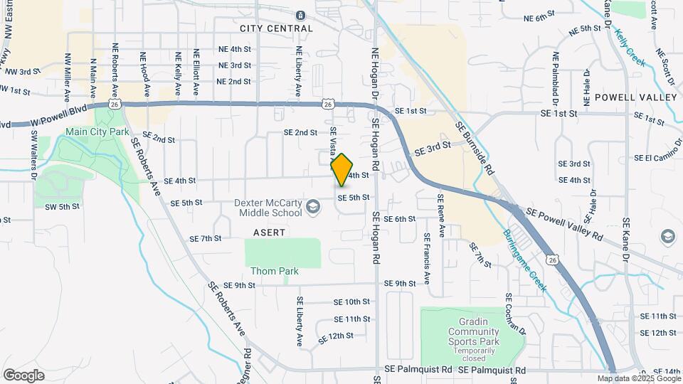 450 470 SE Vista Ave Map and Location Details