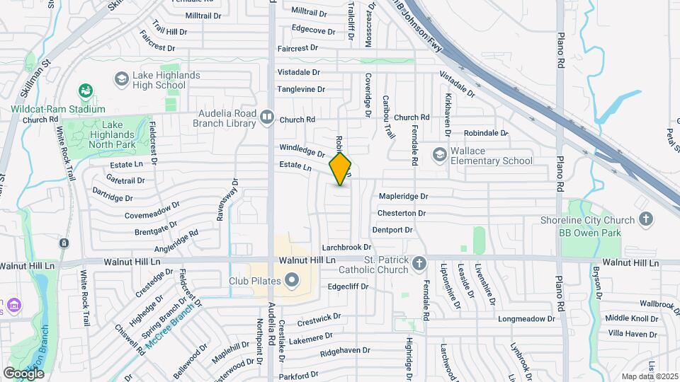 9921 Windlake Cir Map and Location Details