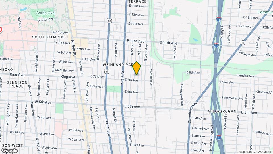 1315 N 6th St, Unit 1315 Map and Location Details