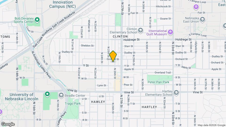 1115 N 26th St Mapa y Detalles de la Ubicación