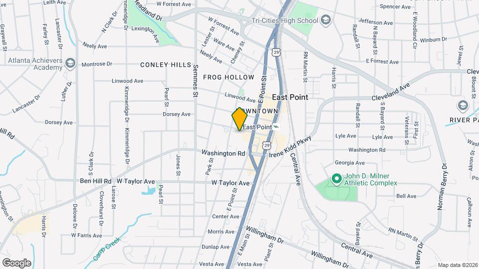 1678 Dorsey Ave Map and Location Details