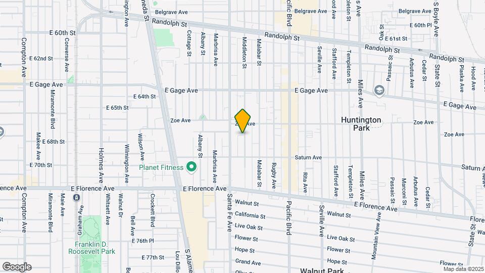6713 Middleton St Map and Location Details