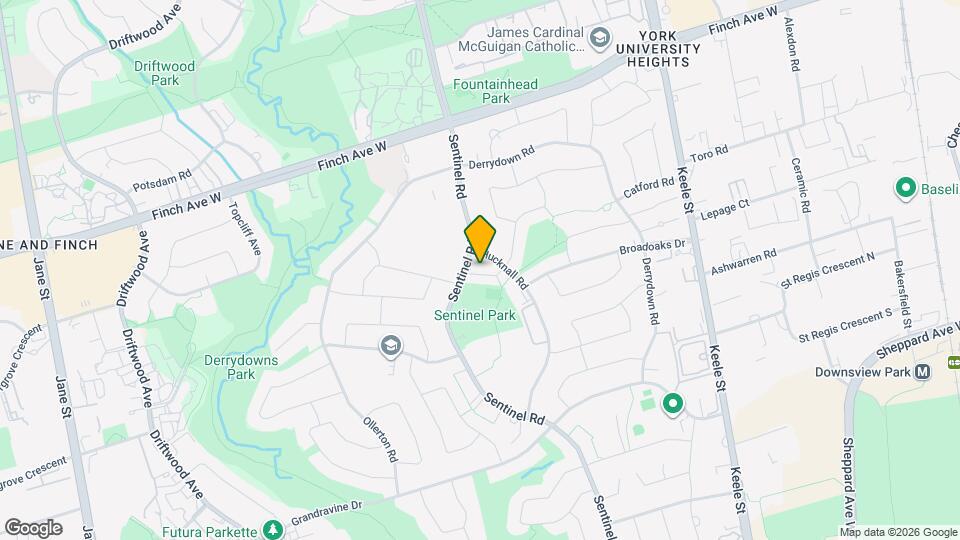 40 Mantello Dr Map and Location Details