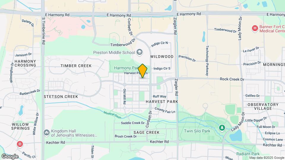 2815 Golden Wheat Ln Mapa y Detalles de la Ubicación