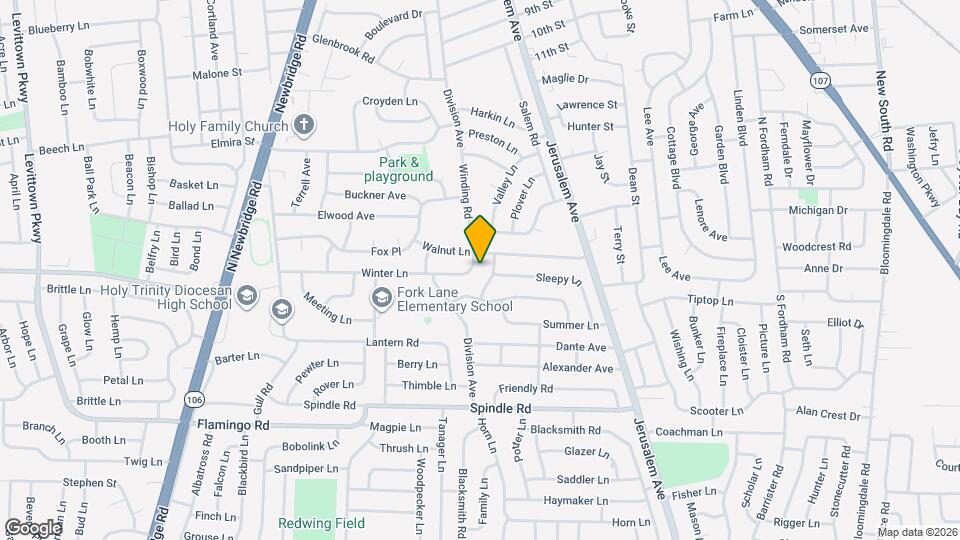 116 Winter Ln Map and Location Details