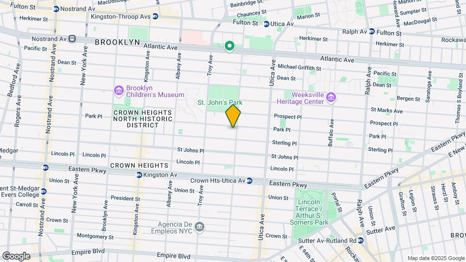 210 Schenectady Ave-Unit -1 Map and Location Details