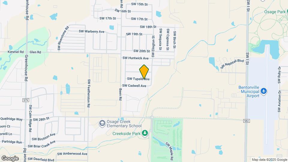2301 SW Tupelo Ave Map and Location Details