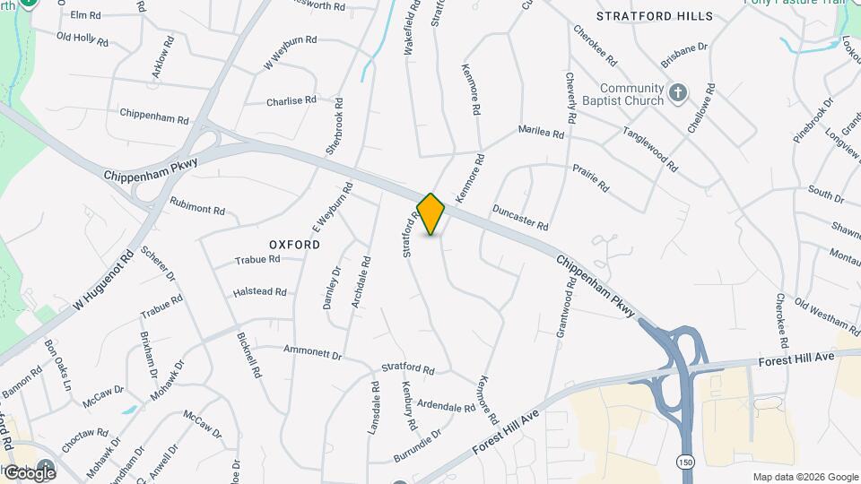 3220 Kenmore Rd Map and Location Details