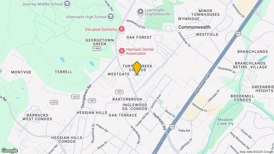 134 Turtle Creek Rd Map and Location Details