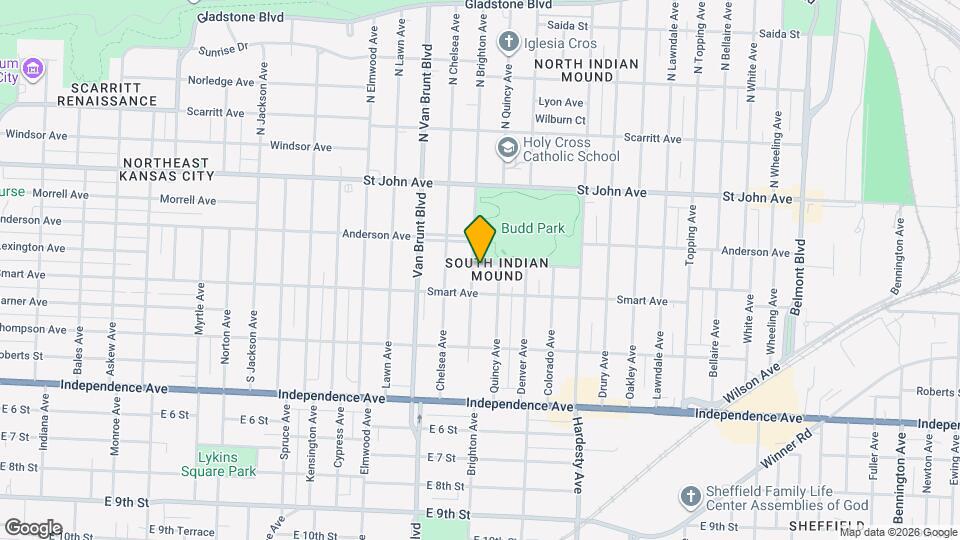 323 Brighton Ave Map and Location Details