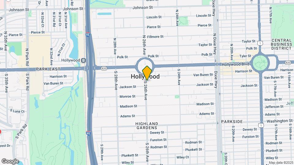 321 S 26th Ave Map and Location Details