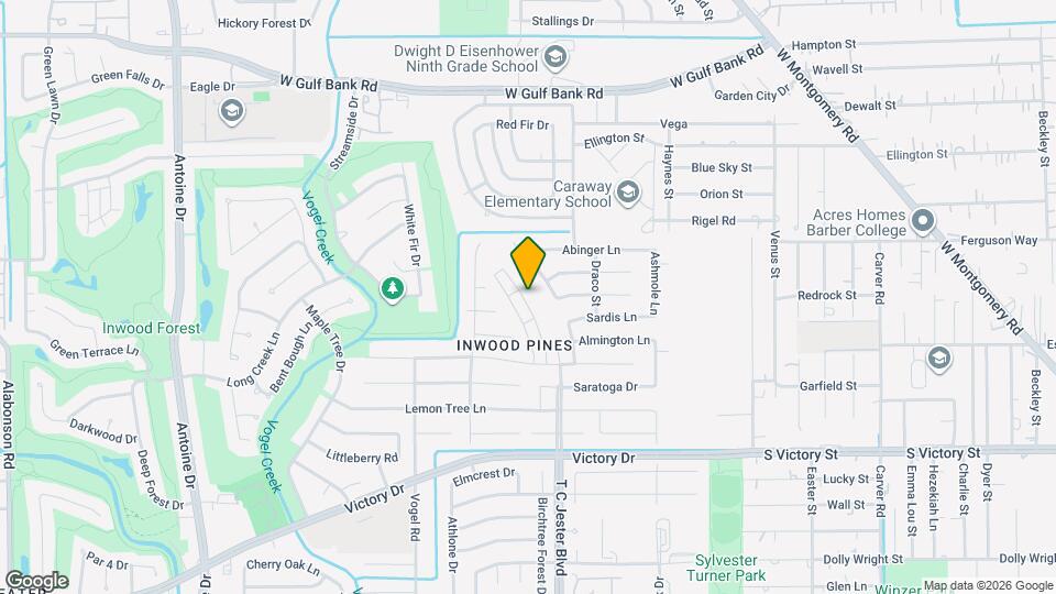 7720 Inwood Grv Ln Map and Location Details
