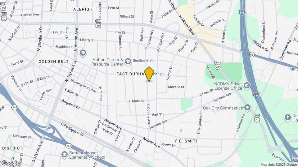 214 N Guthrie Ave Map and Location Details