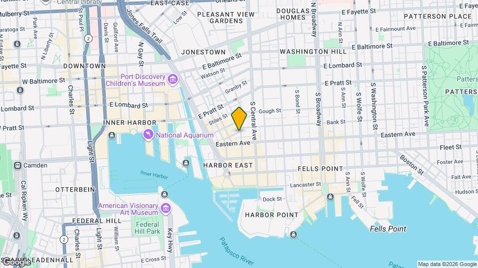 400 S Exeter St Mapa y Detalles de la Ubicación