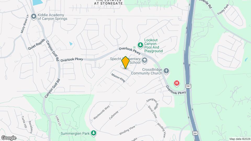 1734 Stargazer Pass, Unit 7110 Wurzbach Road - 809 Map and Location Details