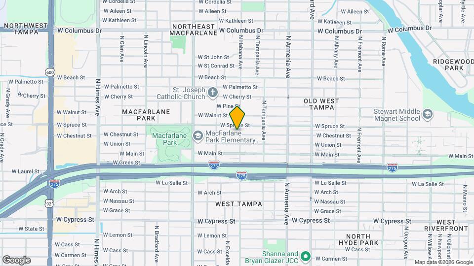 2905 W Chestnut St Map and Location Details
